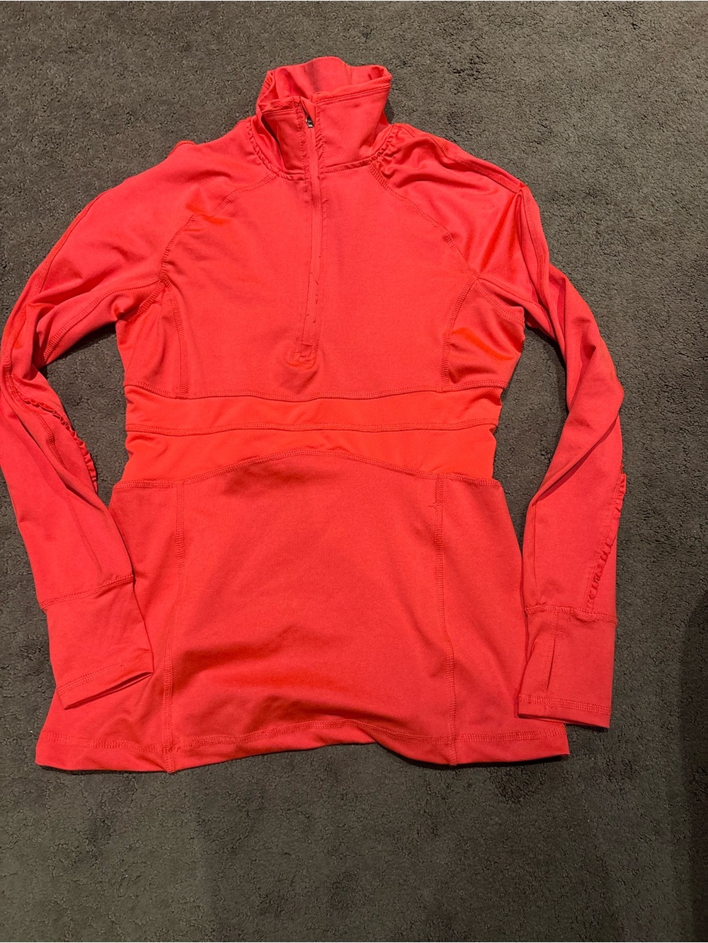 Women’s Coral Half-Zip Performance Top
